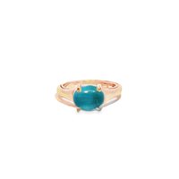 Anillo Lucos Mujer in Plata ES893-AZZURRO - ES893-AZZURRO